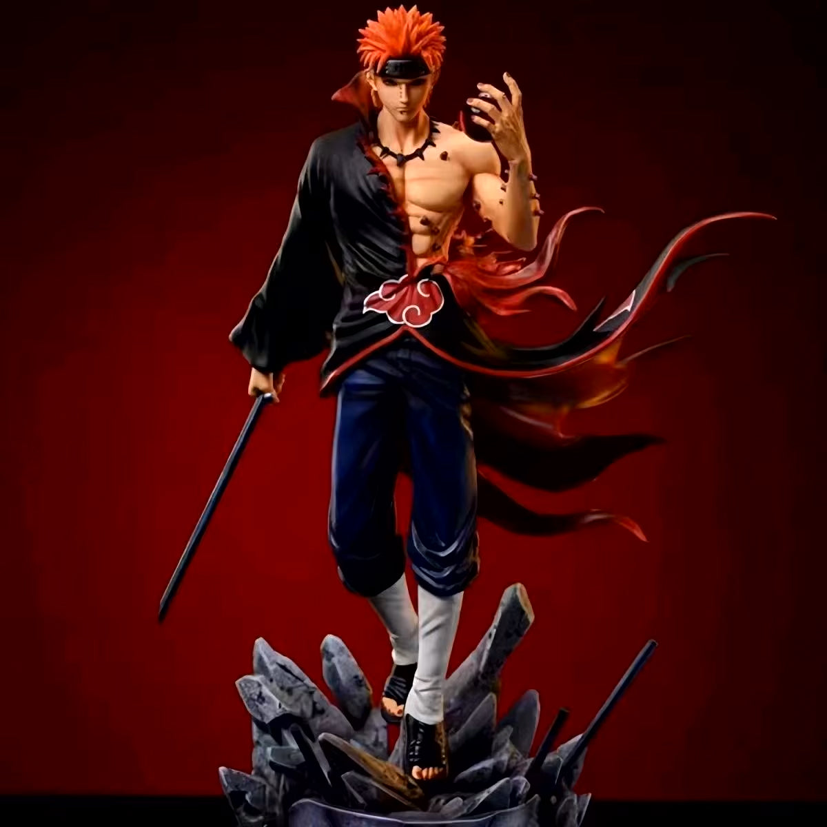 Figura Única del "Señor del Dolor Eterno" - 23CM - PVC y RESINA