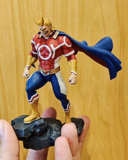Figura Exclusiva El Héroe Nº1 - 12 CM y 21 CM - RESINA